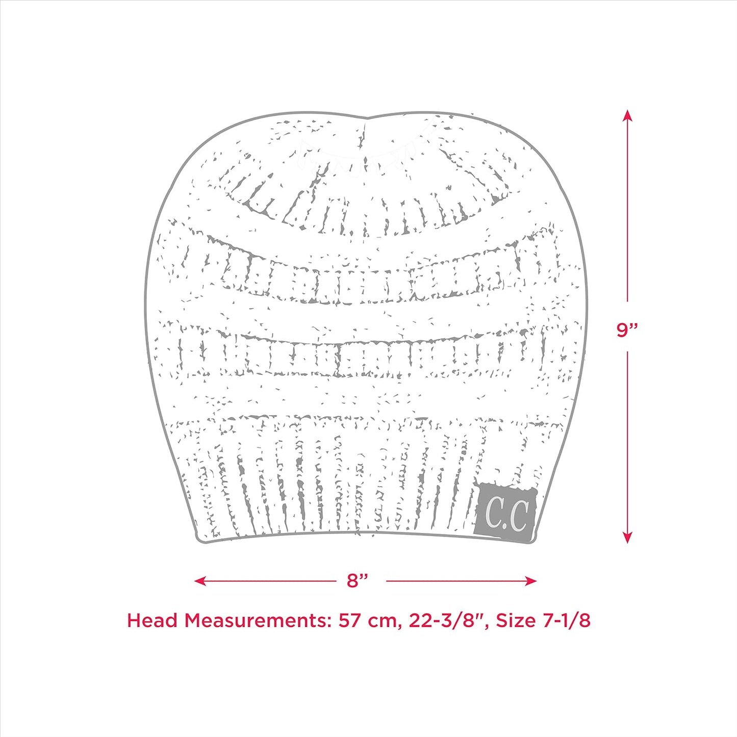 Exclusives Cable Knit Beanie - Thick, Soft & Warm Chunky Ribbed Beanie Hats Epoxy Button for Face Mask (BHT-1) (A Button Beige)